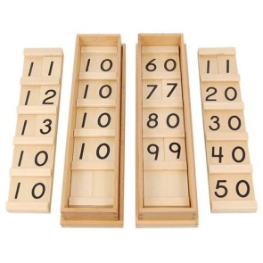 Montessori - Numeracy Seguin Boards